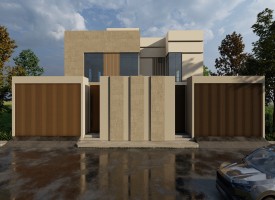 فيلا بتصميم عصري